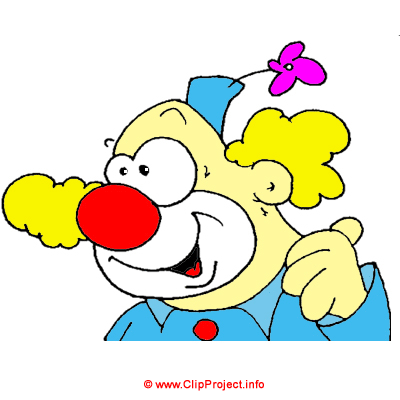 Clown, Berufe, Clipart, Cliparts kostenlos, Grafiken gratis, download, runterladen