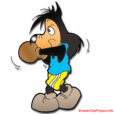 Igel boxt / Sport Clipart kostenlos / Olympische Spiele