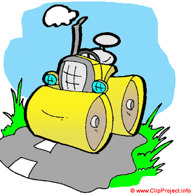 Baumaschiene, Gif Clipart kostenlos herunterladen