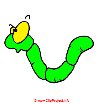 Wurm, Gif Clipart kostenlos herunterladen