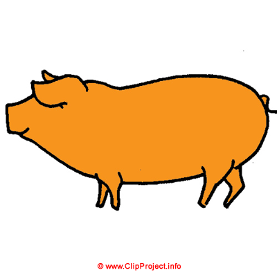 Schwein, Gif Clipart kostenlos herunterladen