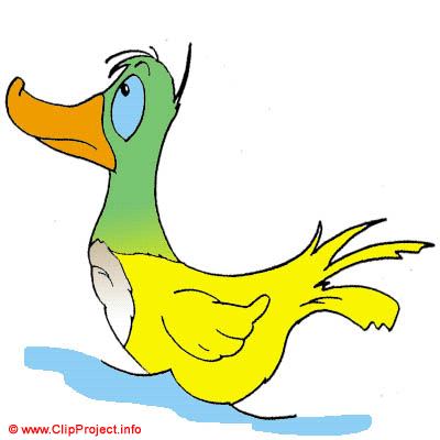 Ente, Gif Clipart kostenlos herunterladen