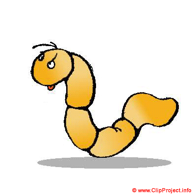 Wurm, Gif Clipart kostenlos herunterladen