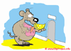 Animiert Gif gratis - Maus Cartoon