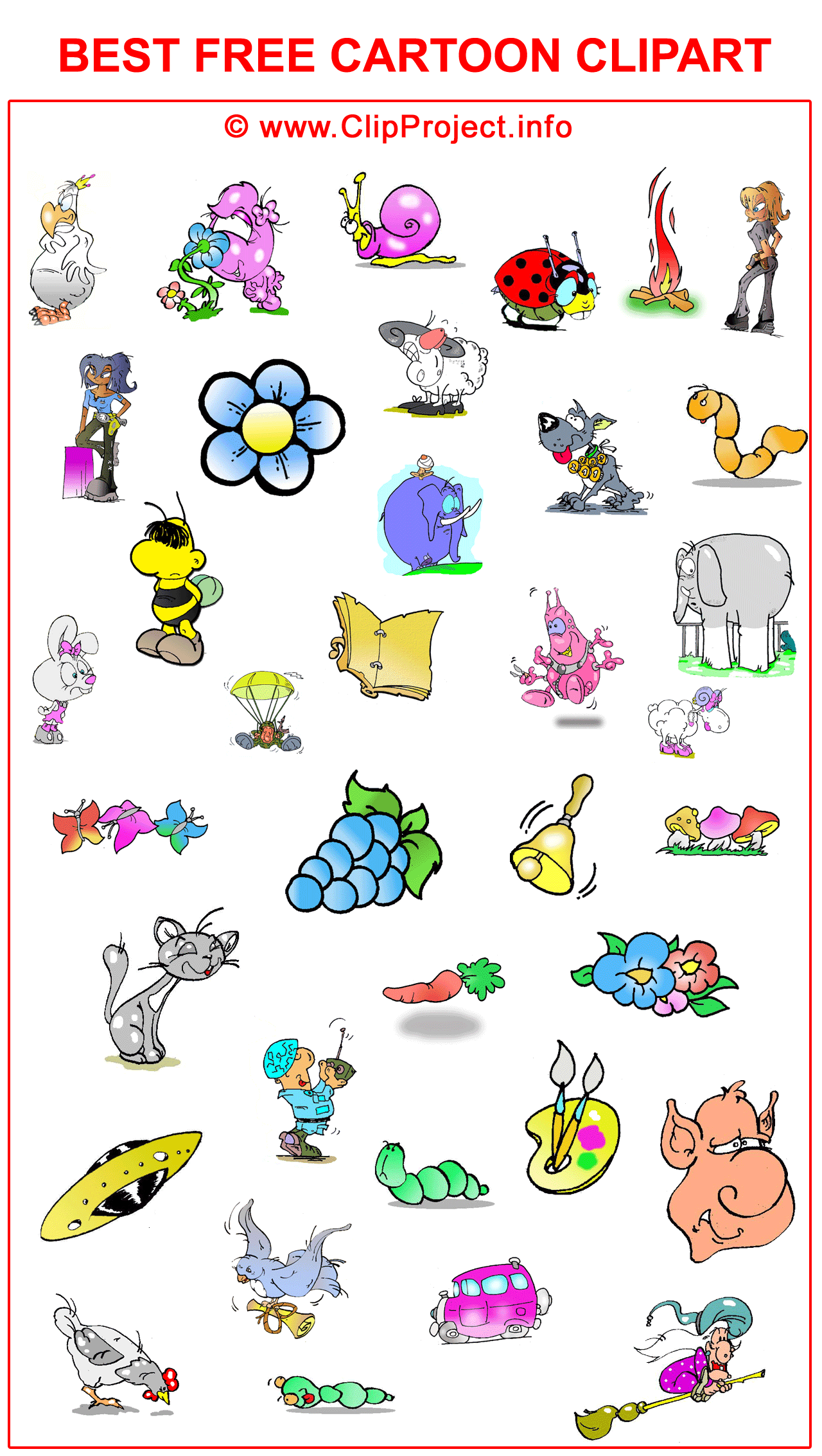 Cartoon, Cartoons, Clipart, Cliparts, Clip Art kostenlos runterladen Poster