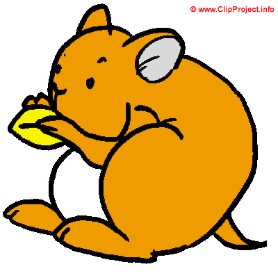 Hamster clip art image - Animal clipart Hamster clip art image - Animal clipart