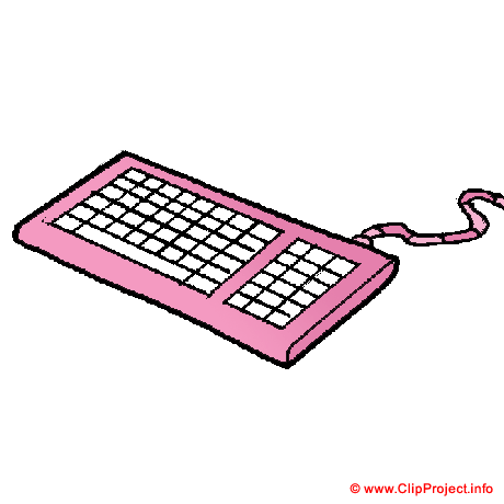 Keyboard clip art image free