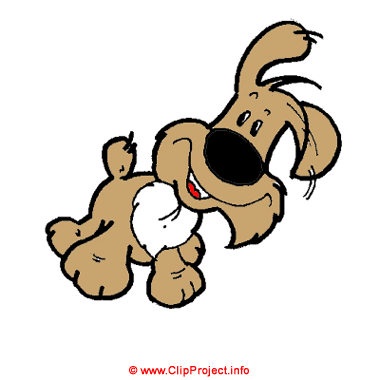 Cartoon dog clipart free