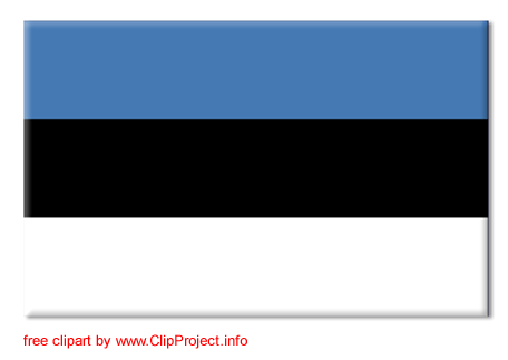 Estland flag clipart free Estland flag clipart free
