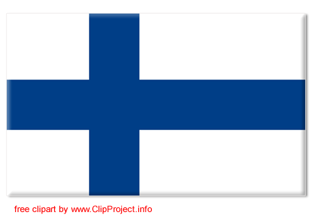 Finlad flag clipart Finlad flag clipart
