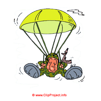 Parachutist cartoon free