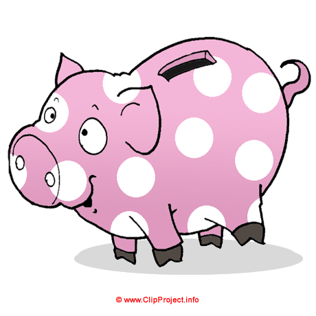 Piggy bank clip art