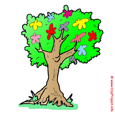 Tree with flowers clipart picture free Tree with flowers clipart picture free