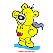 Super teddy clip art