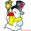 Snowman clip art