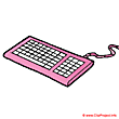 Keyboard clip art image free