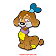 Lady dog cartoon image free