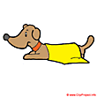 Sausage dog clip art free