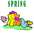 Spring clip art free