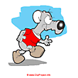 Funny mouse cartoon