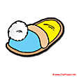 Slipper clipart