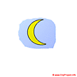 Moon clipart free