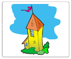 Buildings and architecture clip art